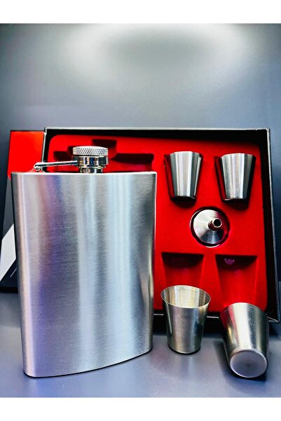 doğan hediyelik Paslanmaz Çelik 9 oz (266 ml) Viski Votka Likör Konyak Matara...