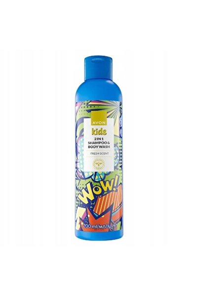 AVON Kids 2 in 1 Shampoo and Shower Gel Fresh, 200 ml