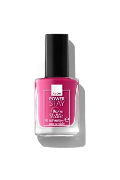 AVON Power Stay 8 Days Gel Nail Enamel, Avon, Fail Proof Fuchsia, 10 ml