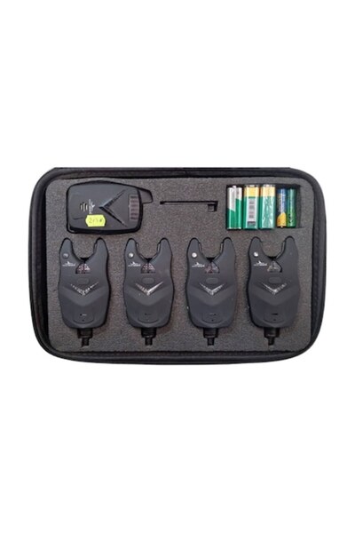 eastshark Set of 4 Alarms plus Station with carrying case and batteries included