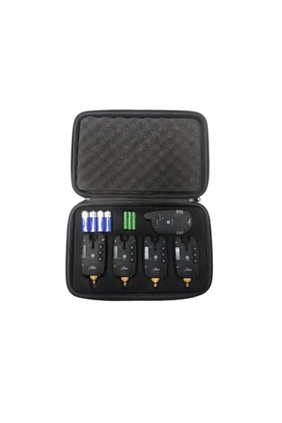 eastshark Set 4 Avertizori plus Statie cu penar pentru transport si baterii i...