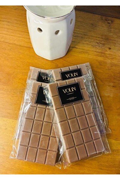 VOUN SCENTED CANDLE organic soy wax Yoğun Kahve Kokulu Çikolata Buhurdanlık M...