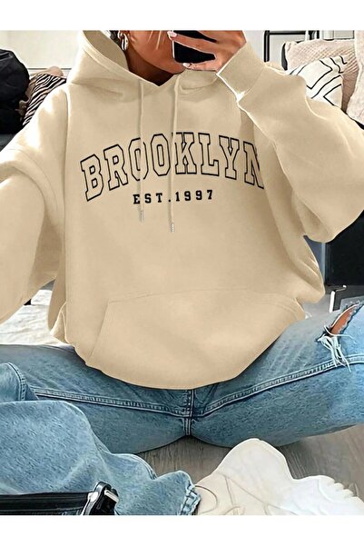 LORVANIY قصة فضفاضة كارديجان مطبوع قصة فضفاضة بغطاء رأس هودي للجنسين 3 خيوط ش...