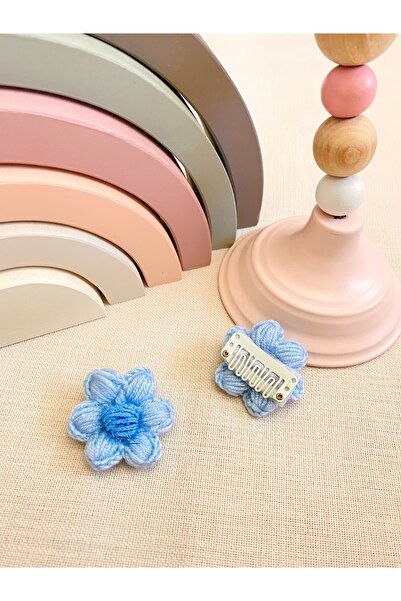 Derinkids Mavi Saçsız Bebek Tokası