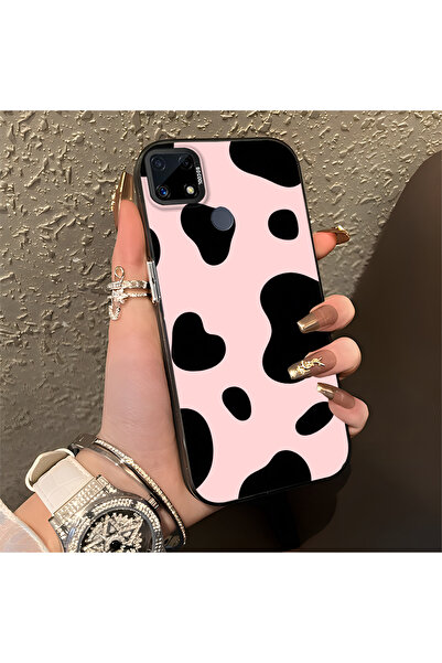 Hontinga حافظة هاتف متوافقة مع هاتف Realme C25 مضادة للصدمات ومضادة للصدمات ذ...