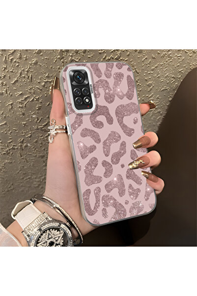 Hontinga Xiaomi Redmi Note 12S Uyumlu Kılıfı Antişok Darbe Önleyici Pembe Dok...