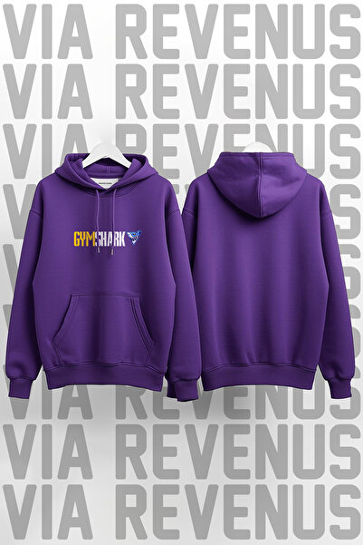 Vordevia Gimnastică cu imprimeu bumbac 100% Calitate Premium cu glugă Swea tr...