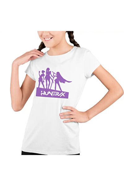 OEM Tricou Copii Fete Huntrix Demon Hunters Kpop