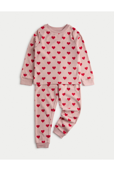 Marks & Spencer Kalp Desenli Çocuk Pijama Takımı (1-16 Yaş)