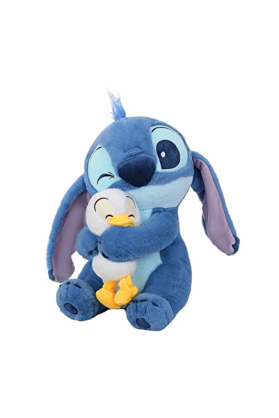 ABYZ Jucărie de pluș Stitch cu rățușcă 30 cm, cadou drăguț premium pentru cop...