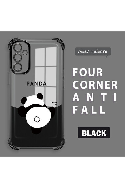 Hontinga حافظة متوافقة مع هاتف سامسونج جالاكسي A14، حافظة هاتف من السيليكون ا...