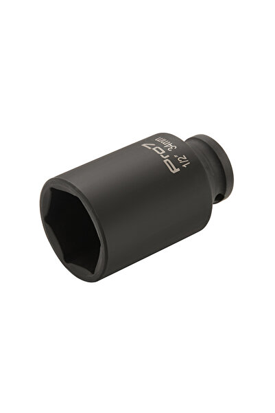Lawazim Pro7 1-2inch Drive Deep Impact Socket 34mm - 6 Point Wheel Axle Use