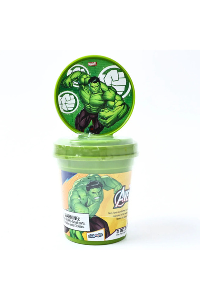 Marvel Hulk Clay Dough with Figure Stamper 3oz