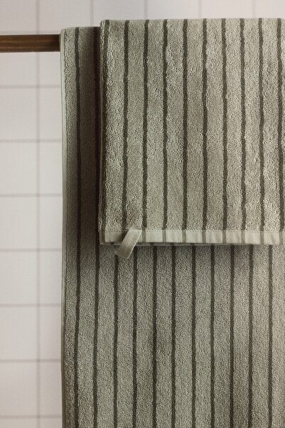 H&M Çizgili Misafir Havlusu