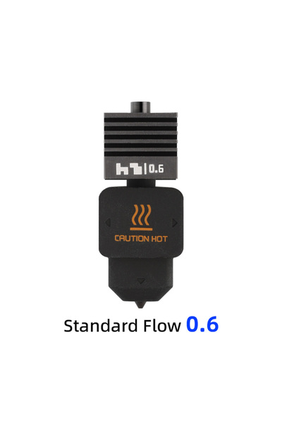 Choice5 فوهة H2D SF 0.6 عالية الجودة SF / HF H2D Hotend 0.2/0.4/0.6/0.8 مم من الفولاذ المقوى لبامبو