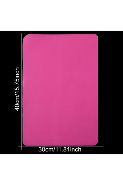 Choice4 Pink 40x30cm 1PCS Safe Silicone Workbenches Epoxy Resin Molds Waterproof Placemat Table Mat For Jewe