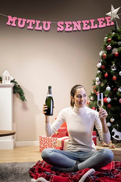 Artikel لافتة مكتوبة باللون الوردي، يوم خاص، منظمة دعوة، رأس السنة الجديدة، ط...