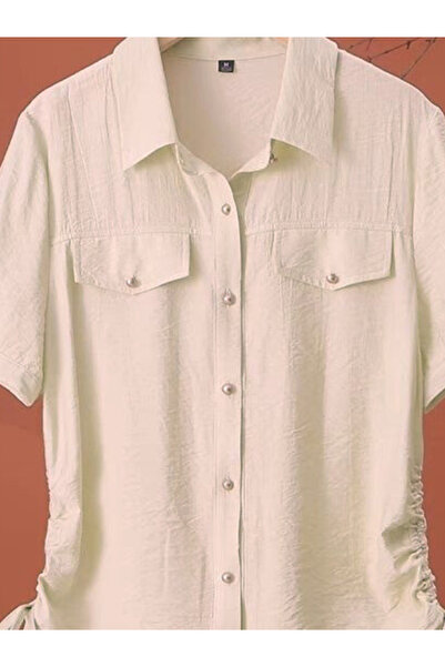 NO BRAND Short-Sleeved Shirt for Women Summer 2026