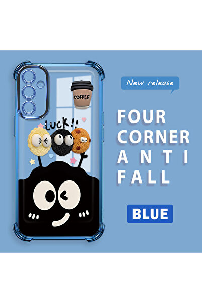 Hontinga حافظة متوافقة مع هاتف سامسونج جالاكسي A14، حافظة هاتف من السيليكون ا...