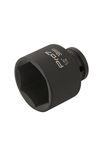 Lawazim Pro7 1-2inch Drive Shallow Impact Socket 38mm - CRMO 6 Point