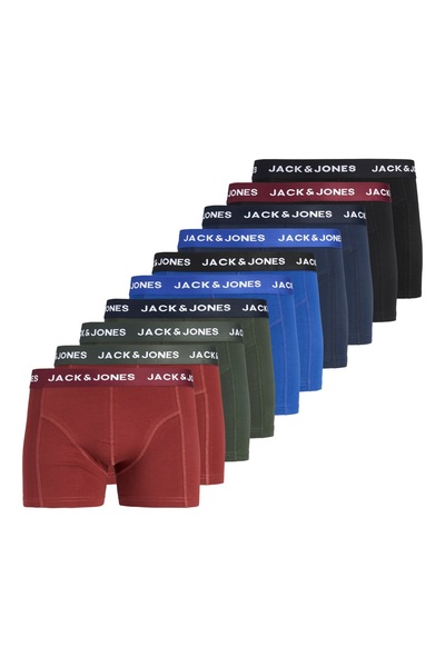 Jack & Jones JACK&JONES Erkek Marka 10 Lu Boxer seti