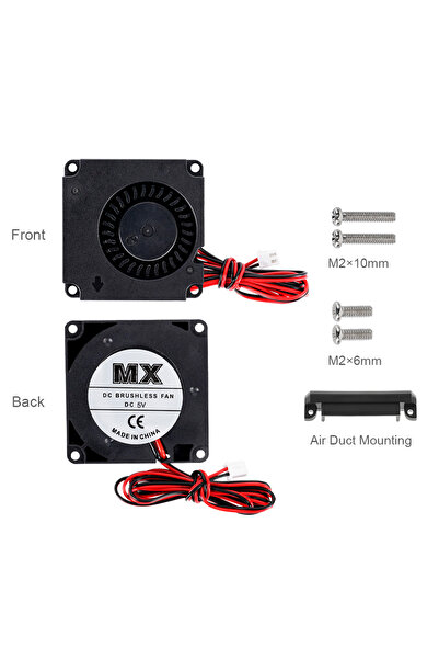 Choice1 مروحة تبريد توربينية شعاعية 24 فولت 4010 من KINGROON لطابعة ثلاثية الأبعاد، تعمل بتيار مستمر 12 فولت و24 فولت 4010.