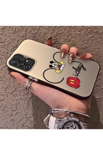 Hontinga حافظة هاتف متوافقة مع هاتف سامسونج جالاكسي A52/A52s ميكي مضادة للصدم...