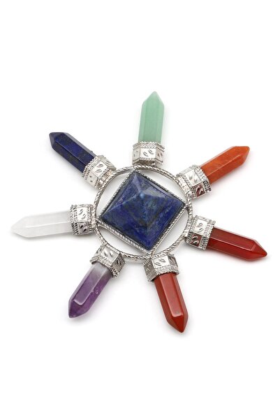 Alibaba Doğaltaş Çakra-Lapis Lazuli Doğal Taş Enerji Jeneratörü