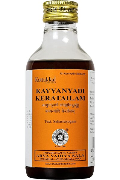 kottakkal arya vaidya sala زيت Kottakkal ayurveda® Kayyanyadi Kera Tailam - 2...