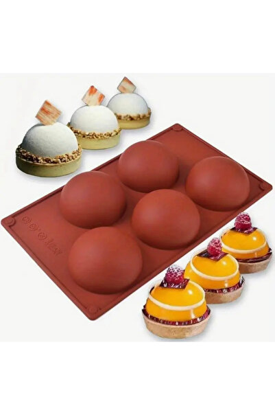 Şenhomee Silicone Chocolate Mold Cookie Pastry Soap Ice Pinyata Mold 8 cm