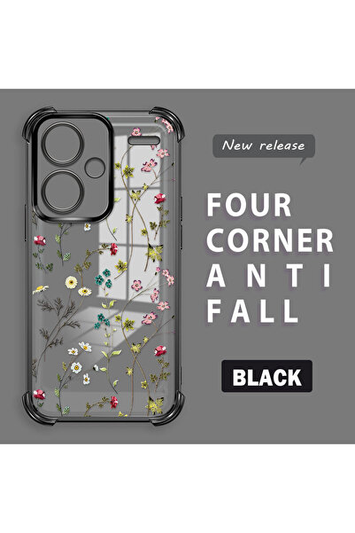 ucuc Xiaomi Redmi Note 13 Pro Plus 5G Uyumlu Şeffaf Silikon Çarpıntı Koruyucu...