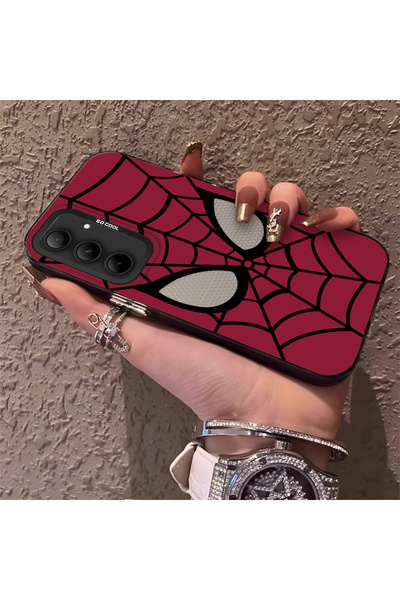 Hontinga حافظة هاتف متوافقة مع سامسونج جالاكسي A35، تصميم العنكبوت، مضادة للص...