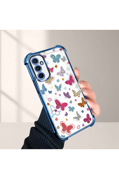 ucuc حافظة حماية من السيليكون الشفاف المتوافقة مع هاتف Samsung Galaxy M23 بأن...