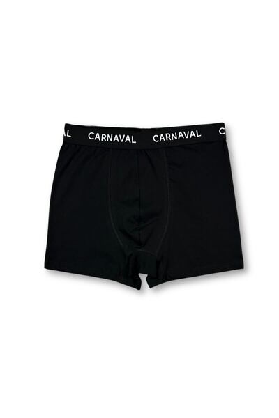 CARNAVAL SOCKS Carnaval Black Premium Cotton Men's Boxer