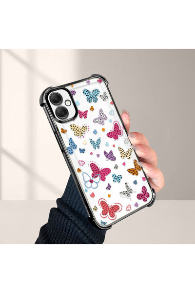 ucuc حافظة حماية من السيليكون الشفاف المتوافقة مع هاتف Samsung Galaxy A05 بأن...