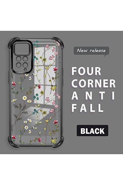 ucuc حافظة حماية من السيليكون الشفاف المتوافقة مع هاتف Xiaomi Redmi Note 11 P...