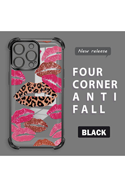 ucuc حافظة واقية من السيليكون الشفاف المتوافقة مع هاتف iPhone 14 Pro Max بأنم...