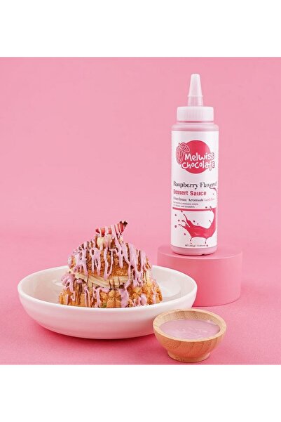 Levent Kılıç Ticaret Melwiss Frambuaz Aromalı Tatlı Sosu 330 g - Waffle & Pankek & Krep Sosu