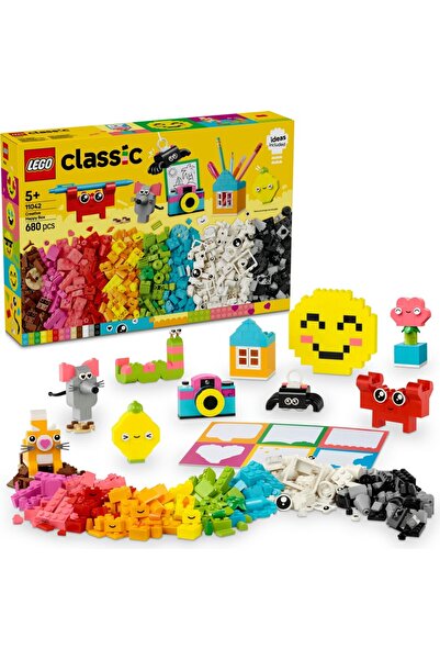 LEGO Mutlu Kutu (680 Parça) Yaratıcı Oyuncak Yapım Seti