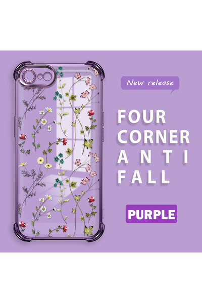 ucuc حافظة حماية من السيليكون الشفاف المتوافقة مع iPhone 7/8/SE 2020 2022 بأن...