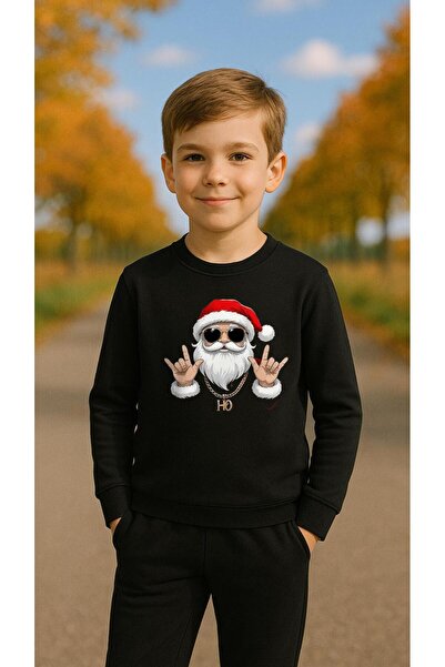 playwear Φούτερ ομάδας EL İŞARET NOAL με στάμπα για κορίτσια και αγόρια, με λ...