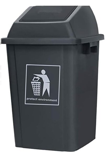 Yuwell YU WELL Trash Can Plastic Rectangular Trash/Garbage Can