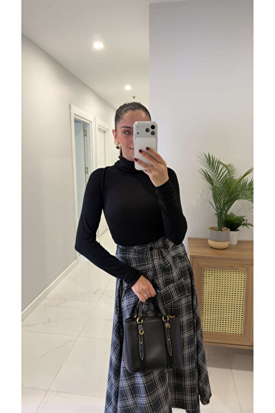 BİRCANÇİL Bluză neagră ZR Begonya