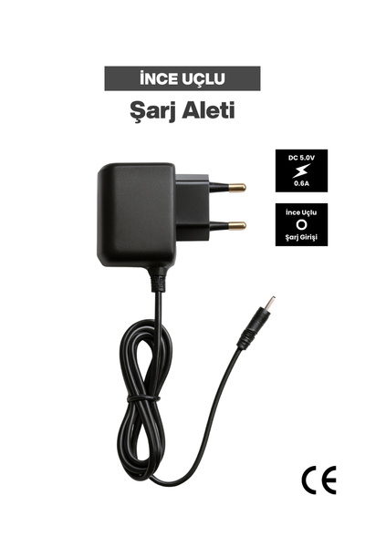 Concord Nokia ince Uçlu Şarj Cihazı Nostalji Cep Telefonu Şarj Aleti 2 Yıl Ga...