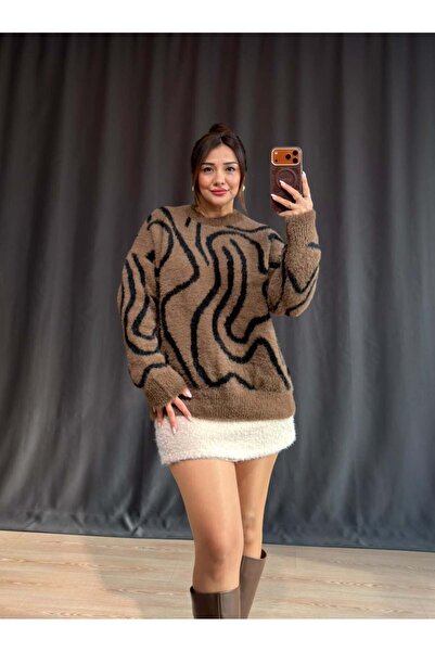 Nilgün Karakaya Butik Patterned Soft Sweater