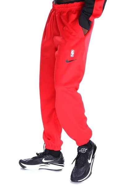 Nike Pantaloni de baschet NBA Chicago Bulls. Pantaloni de sport pentru bărbați, roșii