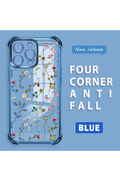 ucuc حافظة واقية من السيليكون الشفاف المتوافقة مع هاتف iPhone 14 Pro Max بأنم...