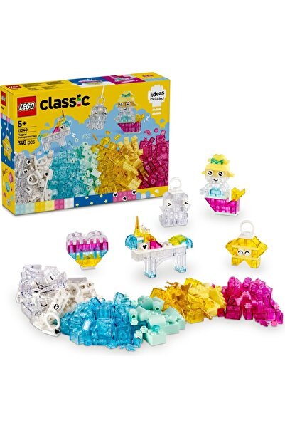 LEGO Sihirli Saydam Kutu (340 Parça) Yaratıcı Oyuncak Yapım Seti