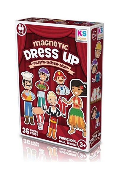 Ks Games Magnetic Dress Up (Eşleştir-Değiştir) Eğitici Oyun