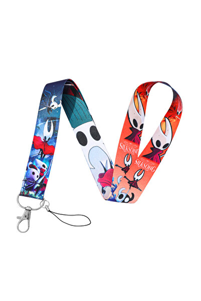 Miniso ZD0068 Game Hollow Knight Cartoon Characters Lanyard - Card Holder Stu...
